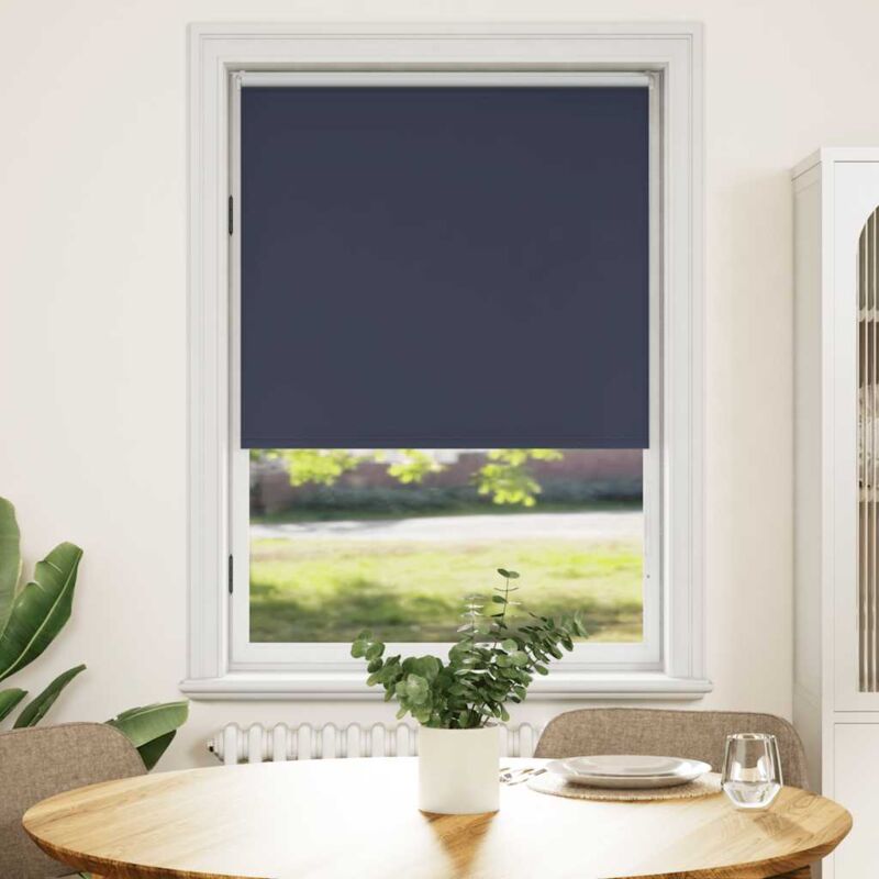 foto del prodotto tenda a rullo oscurante 100 x 175 cm blu marino vidaxl