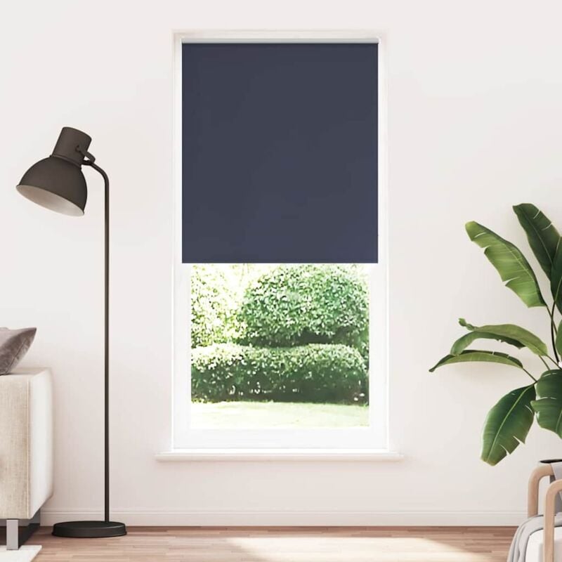 foto del prodotto tenda a rullo oscurante 120 x 230 cm blu marino vidaxl