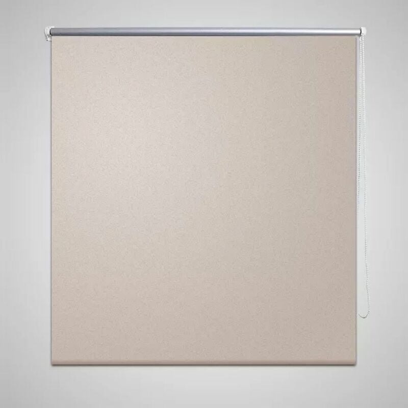 foto del prodotto tenda a rullo oscurante 140 x 175 cm beige vidaxl