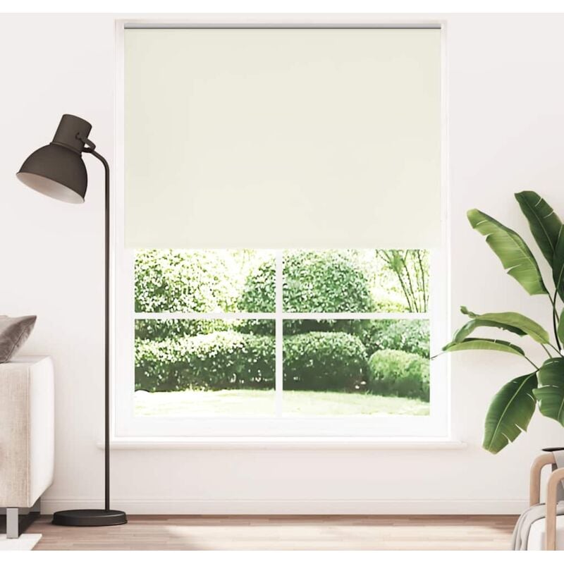 foto del prodotto tenda a rullo oscurante 140 x 230 cm bianco avorio vidaxl
