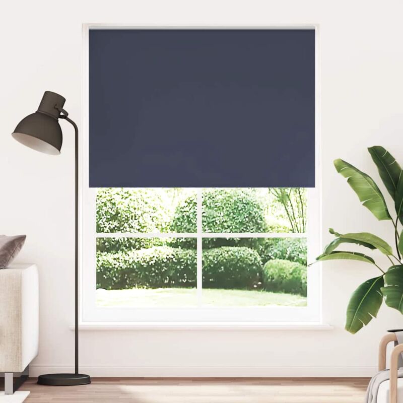 foto del prodotto tenda a rullo oscurante 140 x 230 cm blu marino vidaxl