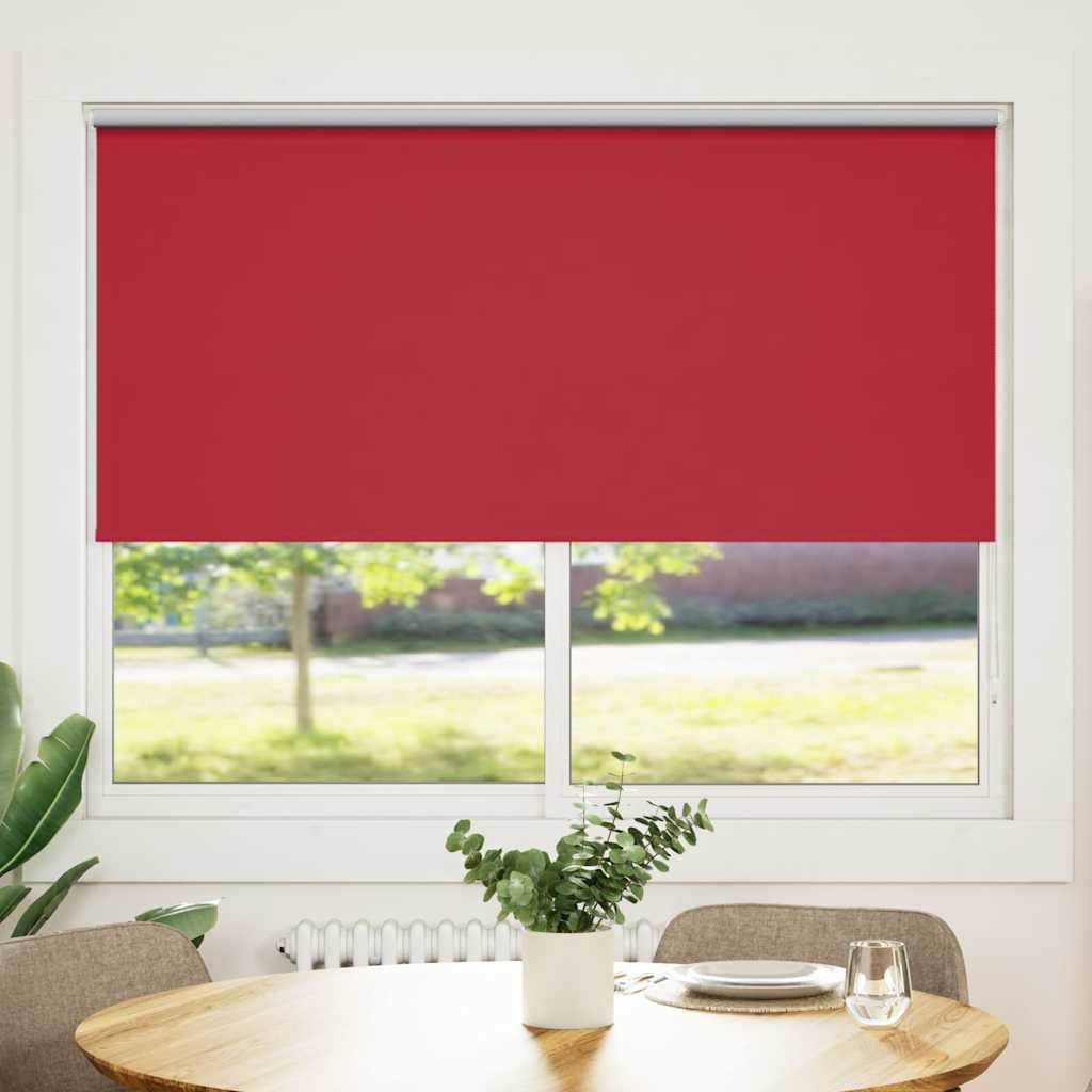 foto del prodotto tenda a rullo oscurante 160 x 175 cm rosso cod mxl 50712