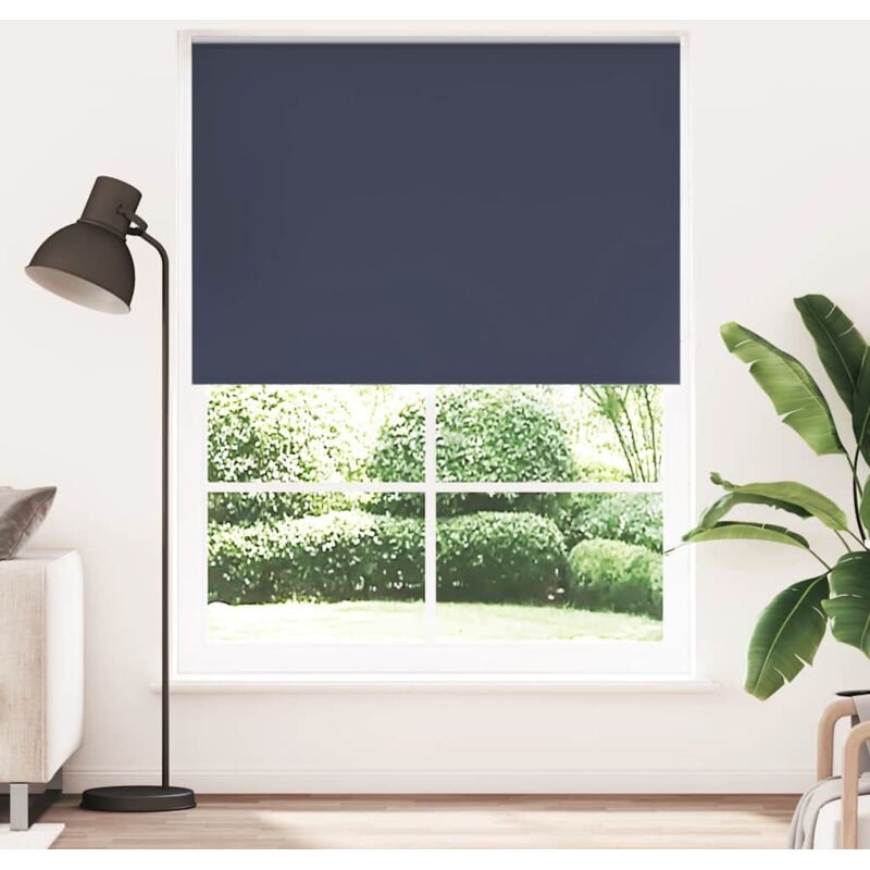 foto del prodotto tenda a rullo oscurante 160 x 230 cm blu marino vidaxl