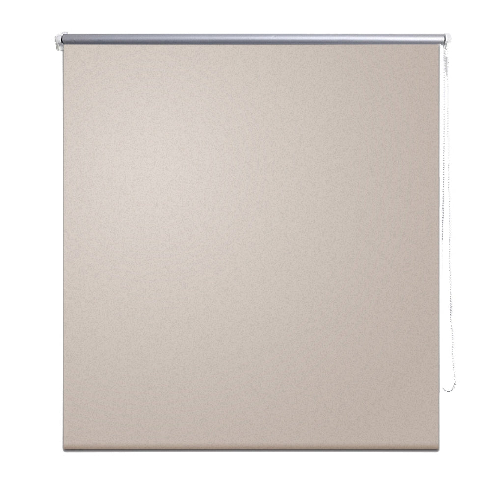 foto del prodotto tenda a rullo oscurante beige 140 x 230 cm tenda per finestra schermatura privacy tapparella 4102064