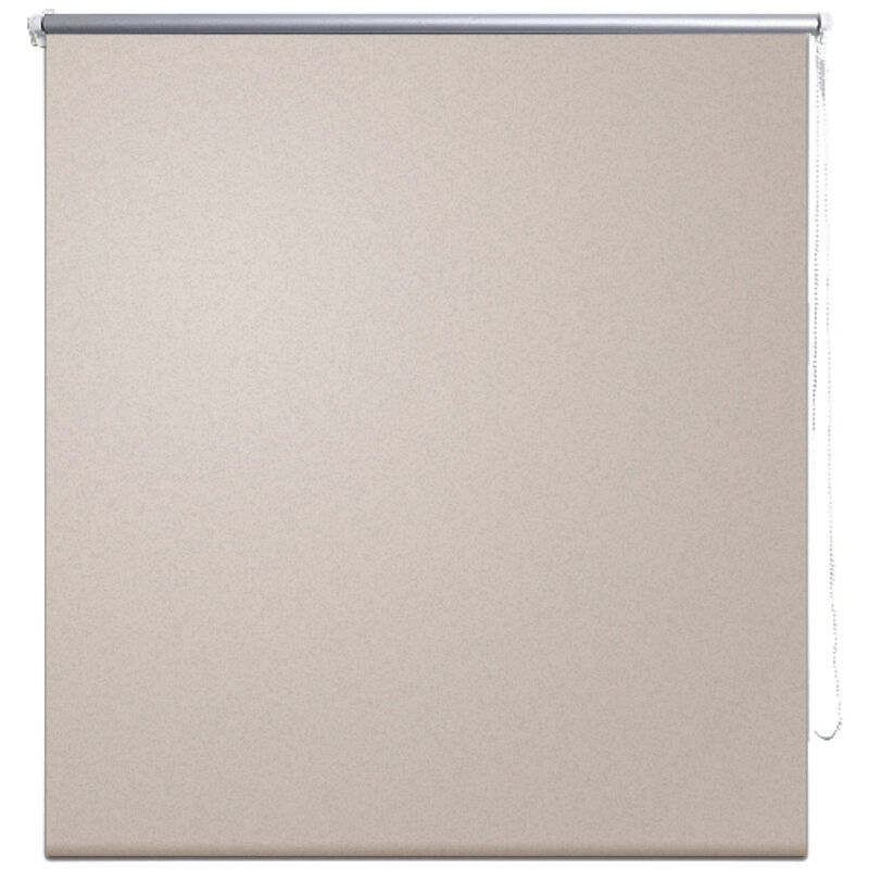 foto del prodotto tenda a rullo oscurante beige 80 x 175 cm tenda per finestra frangivista tapparella