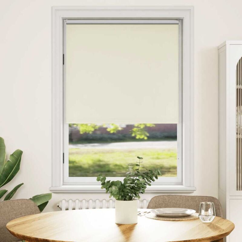 foto del prodotto tenda a rullo oscurante buio totale 100 x 175 cm con catena di trazione vari colori colore bianco ecr 