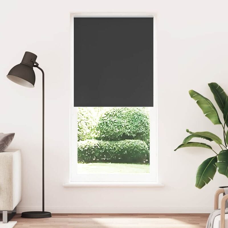 foto del prodotto tenda a rullo oscurante buio totale 100 x 230 cm nera