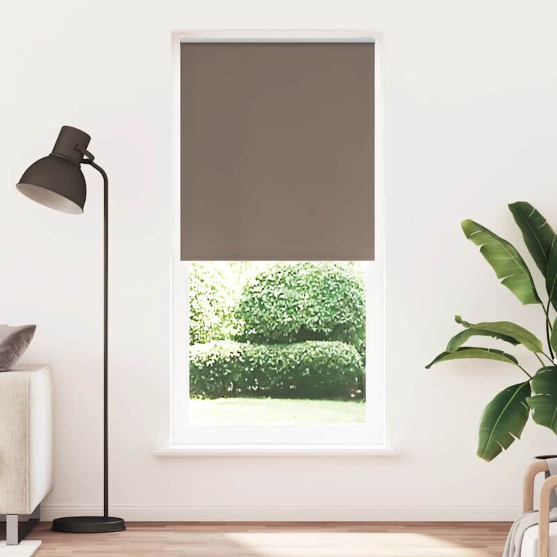 foto del prodotto tenda a rullo oscurante buio totale 80 x 230 cm caff 