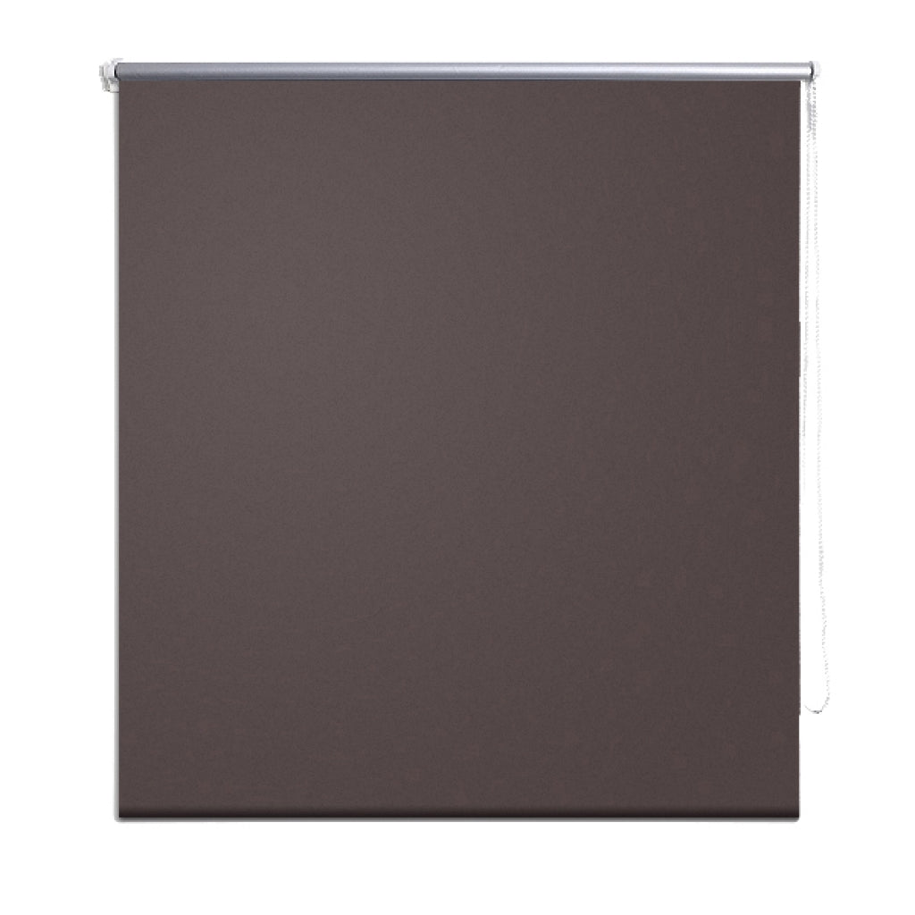 foto del prodotto tenda a rullo oscurante marrone 120 x 175 cm tenda per finestra schermatura privacy tapparella 4102020
