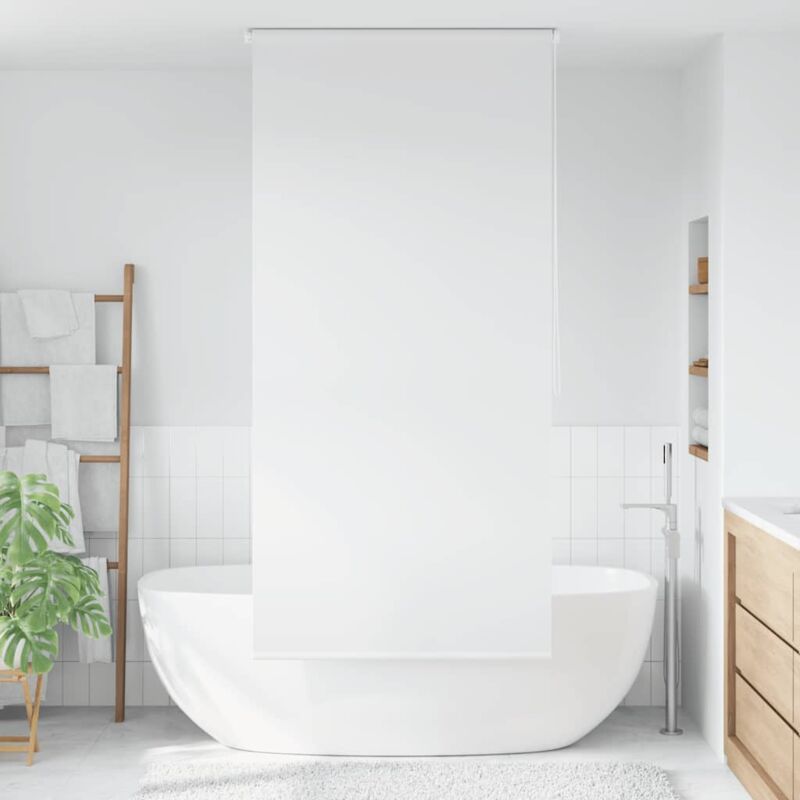 foto del prodotto tenda a rullo per doccia 120x240 cm bianco vidaxl