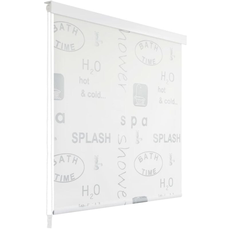 foto del prodotto tenda a rullo per doccia 80 x 240 cm paraspruzzi 020005580