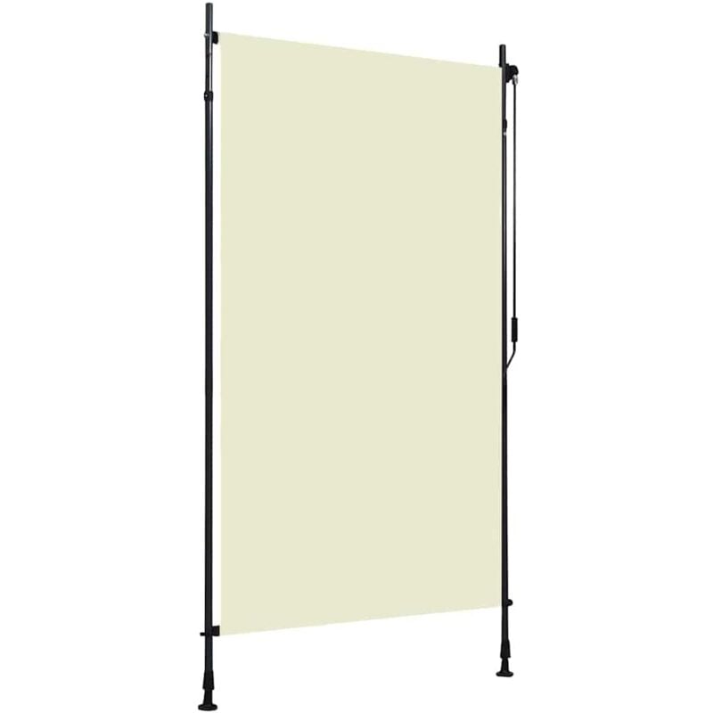 foto del prodotto tenda a rullo per esterni 120x270 cm crema vidaxl