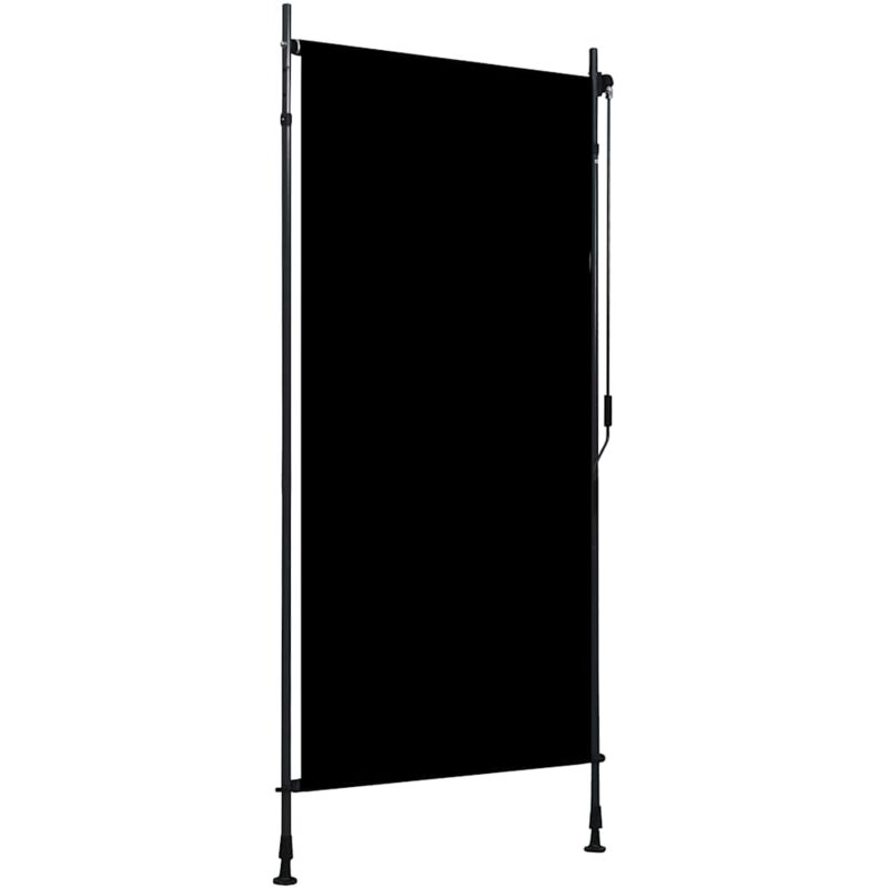 foto del prodotto tenda a rullo per esterni resistente antracite varie dimensioni dimensioni 100 x 270 cm