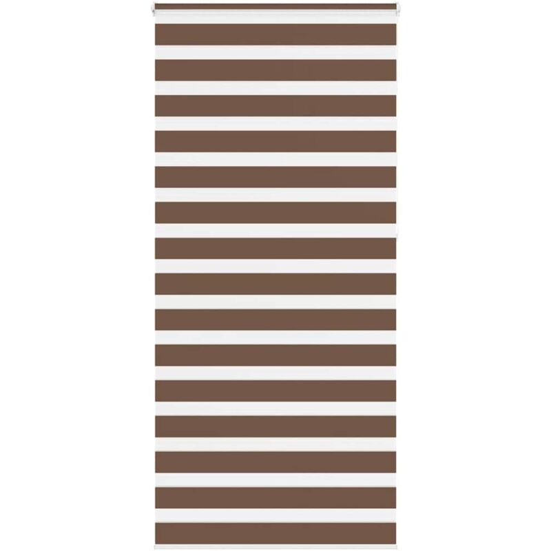 foto del prodotto tenda a rullo zebra larghezza tessuto 105,9 cm poliestere vidaxl