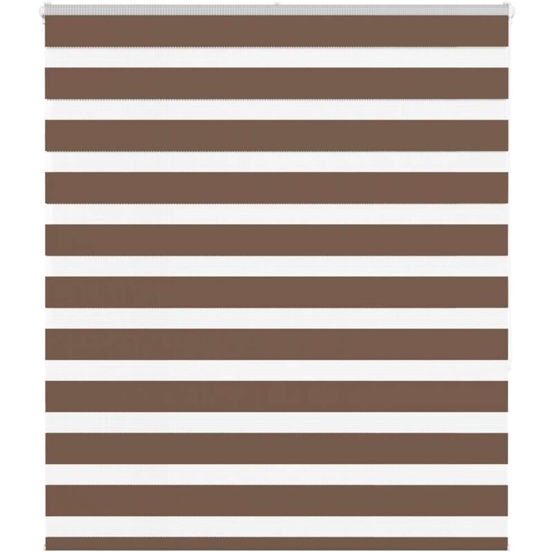 foto del prodotto tenda a rullo zebra larghezza tessuto 120,9 cm poliestere vidaxl