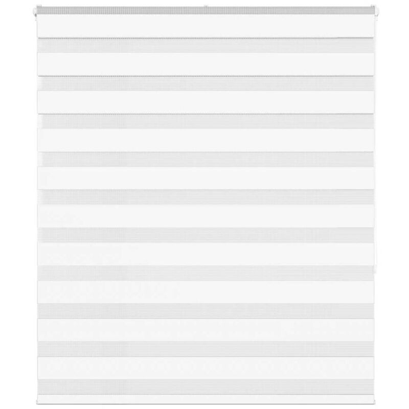 foto del prodotto tenda a rullo zebra larghezza tessuto 120,9 cm poliestere vidaxl