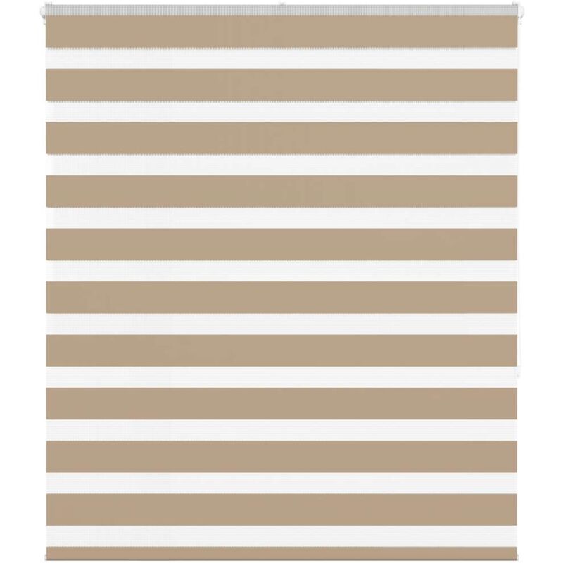 foto del prodotto tenda a rullo zebra larghezza tessuto 130,9 cm poliestere vidaxl