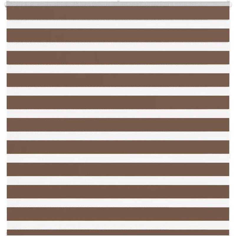 foto del prodotto tenda a rullo zebra larghezza tessuto 135,9 cm poliestere vidaxl