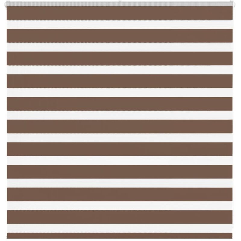 foto del prodotto tenda a rullo zebra larghezza tessuto 140,9 cm poliestere vidaxl