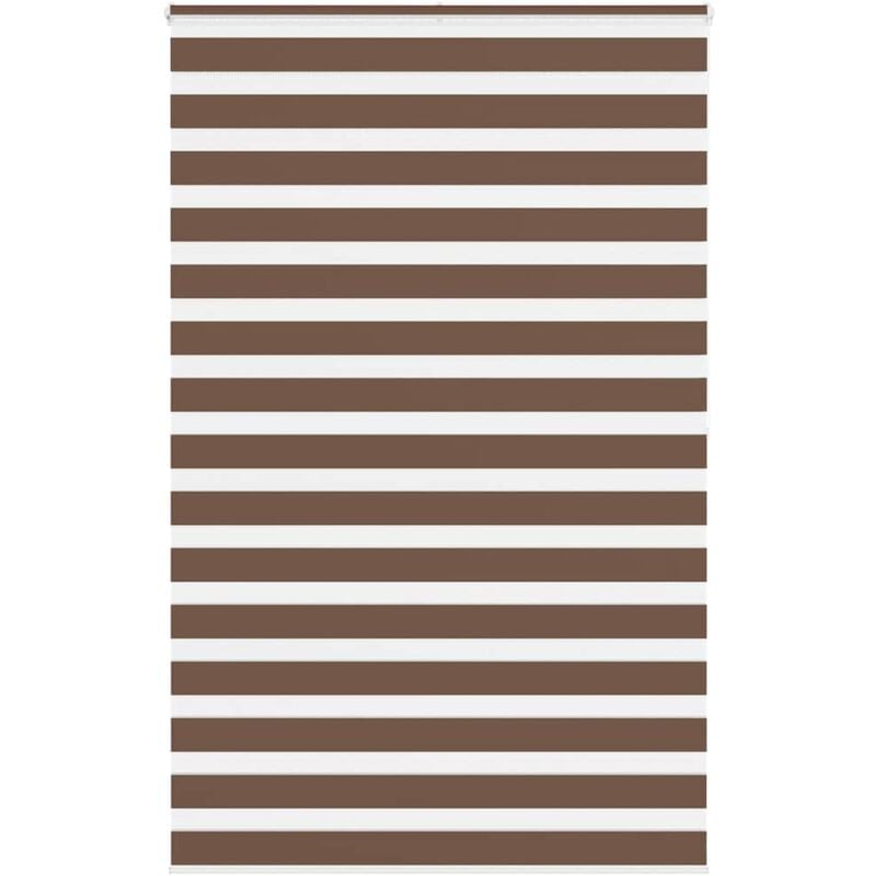 foto del prodotto tenda a rullo zebra larghezza tessuto 140,9 cm poliestere vidaxl