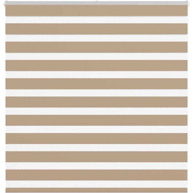 foto del prodotto tenda a rullo zebra larghezza tessuto 140,9 cm poliestere vidaxl