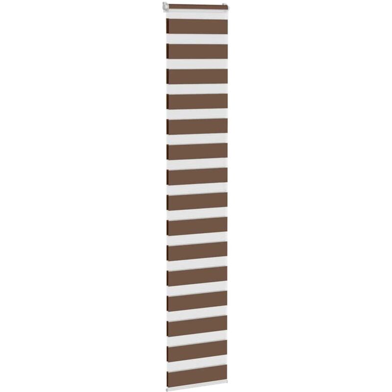 foto del prodotto tenda a rullo zebra larghezza tessuto 35,9 cm poliestere vidaxl