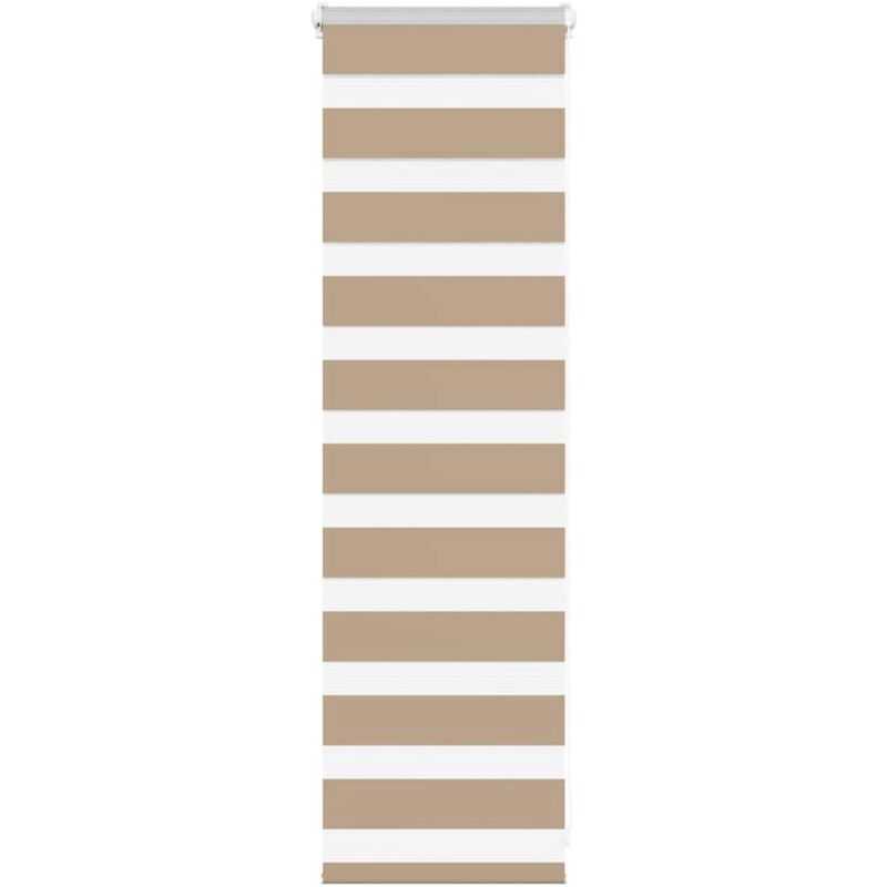 foto del prodotto tenda a rullo zebra larghezza tessuto 45,9 cm poliestere vidaxl