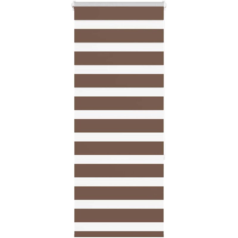 foto del prodotto tenda a rullo zebra larghezza tessuto 55,9 cm poliestere vidaxl