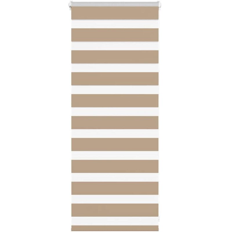 foto del prodotto tenda a rullo zebra larghezza tessuto 55,9 cm poliestere vidaxl