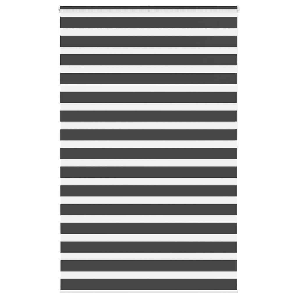 foto del prodotto tenda a rullo zebra nero larghezza tessuto 140,9 cm poliestere