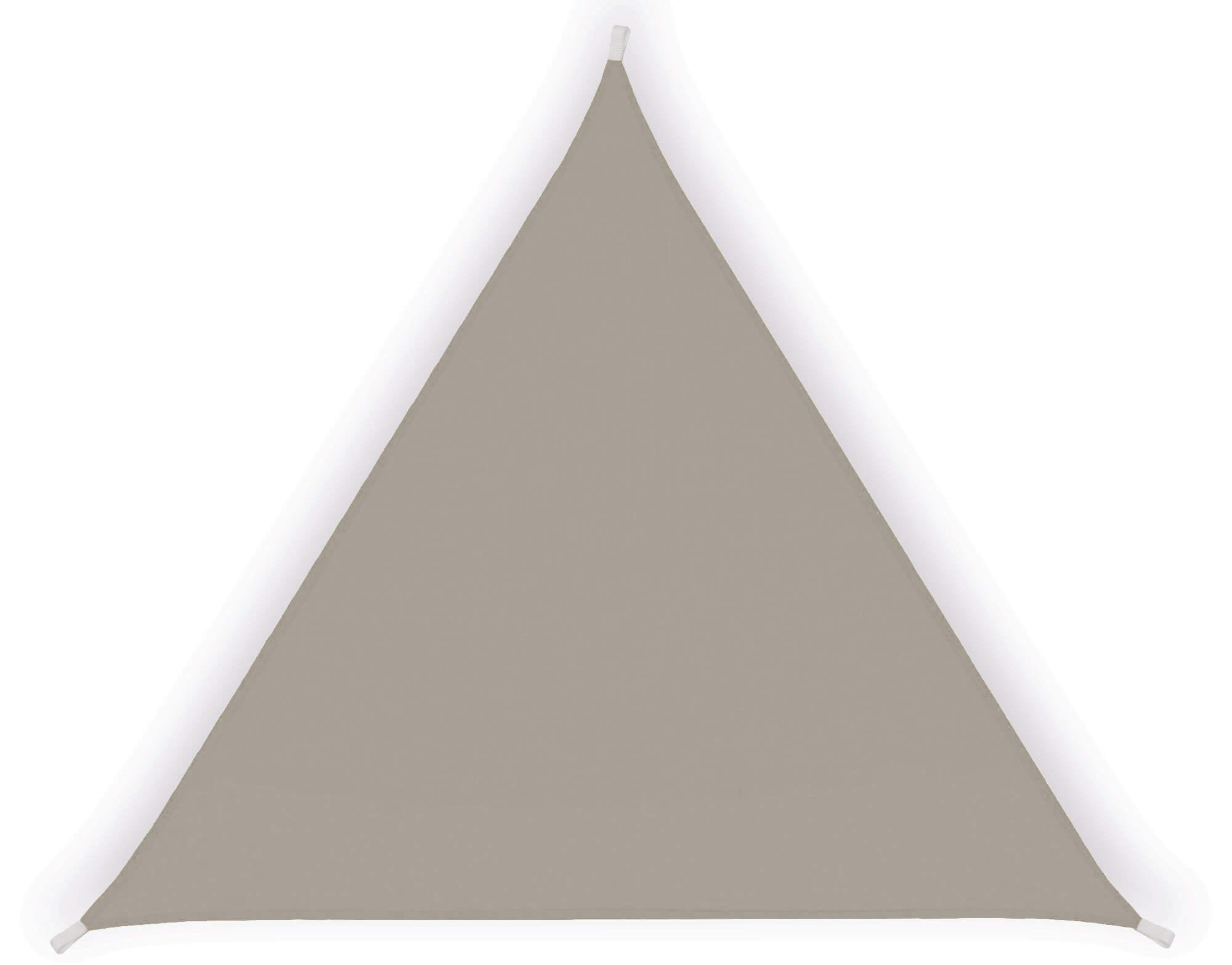 foto del prodotto tenda a vela ombreggiante triangolare 5x5x5m in poliestere tortora