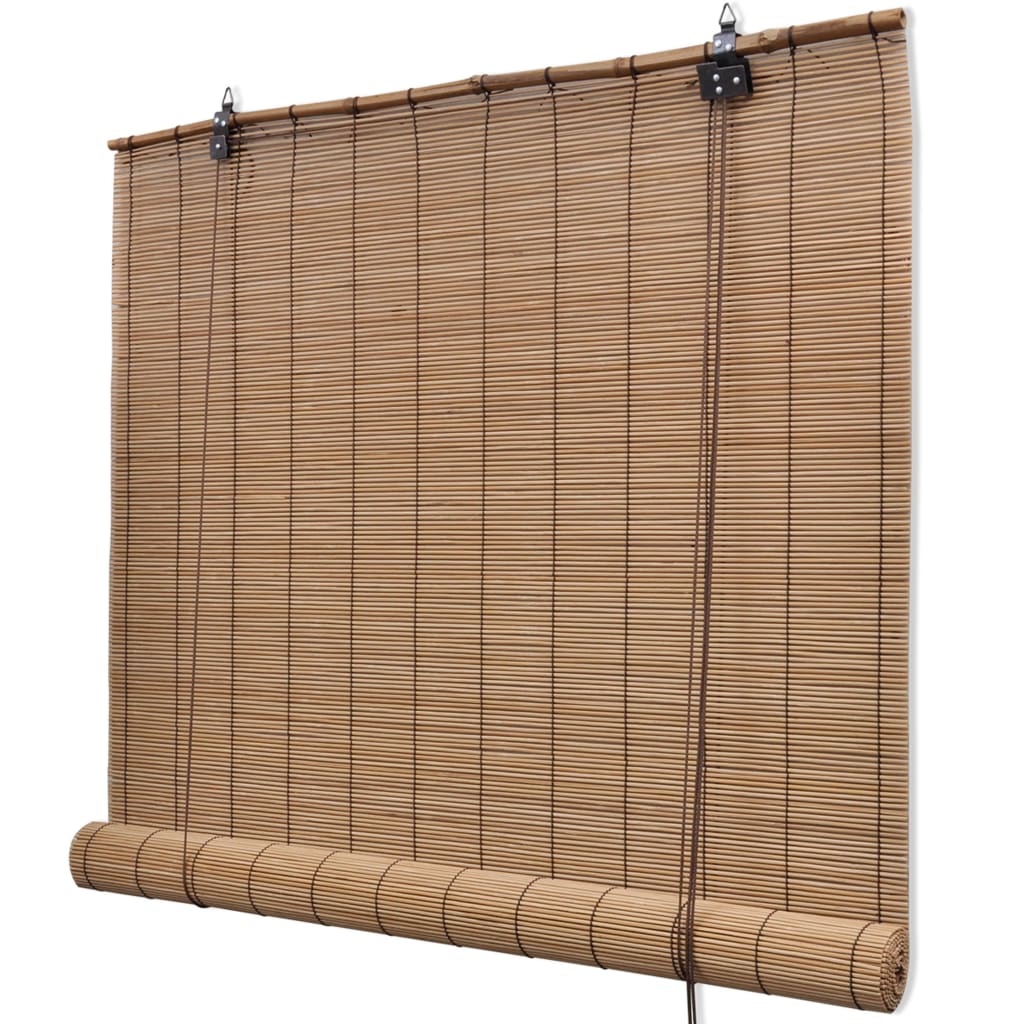 foto del prodotto tenda avvolgibile in bamb 140x220 cm marrone vidaxl