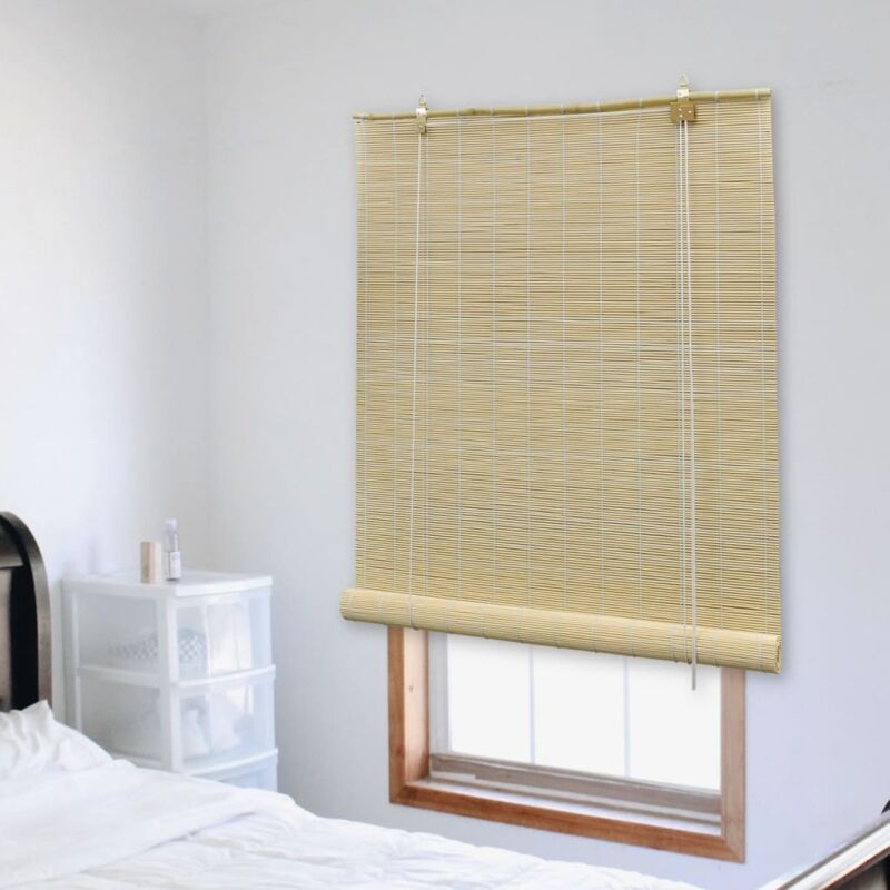 foto del prodotto tenda avvolgibile in bamb 80x220 cm naturale vidaxl