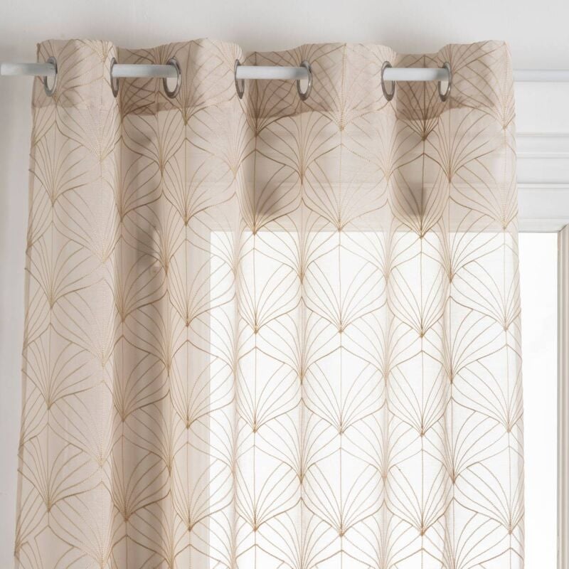 foto del prodotto tenda beige mia 140x240cm atmosphera cr ateur d int rieur
