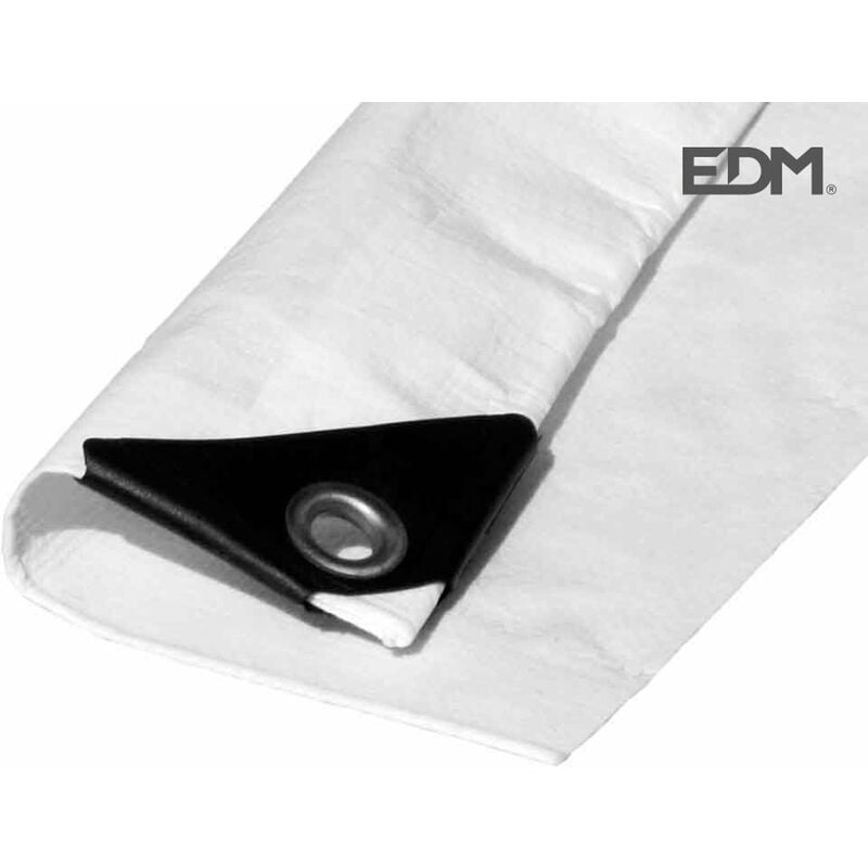 foto del prodotto tenda bifacciale 5x8m. colore bianco. densit 90g m edm