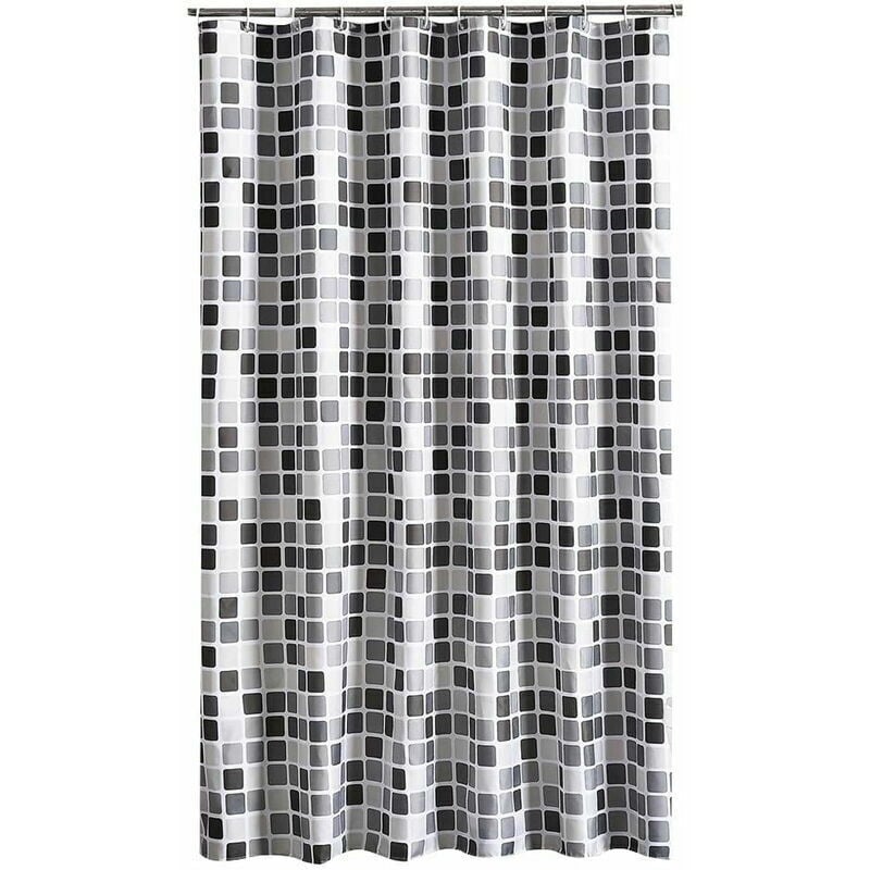 foto del prodotto tenda da doccia 200x240 cm (lxa), antimuffa antibatterica idrorepellente tenda da doccia fodera in morbido tessuto di poliestere tende da bagno tenda realizzata con bellissimi motivi per bagno wc