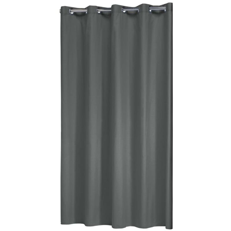foto del prodotto tenda da doccia coloris 180x200 cm grigia sealskin