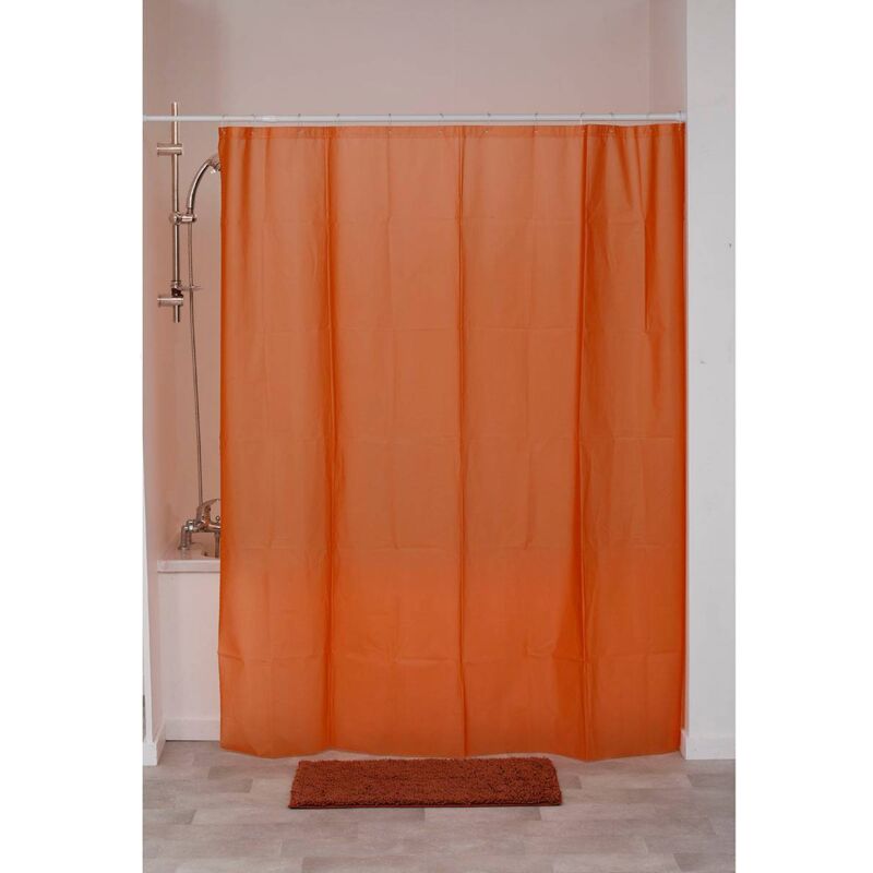 foto del prodotto tenda da doccia eva laser 180x200 cm terra di siena tendance