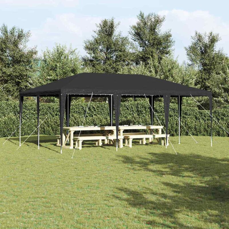 foto del prodotto tenda da festa antracite 6x4 m pe vidaxl