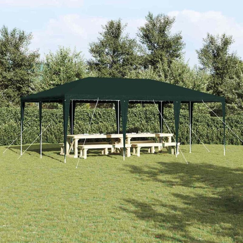 foto del prodotto tenda da festa verde 6x4 m in pe vidaxl