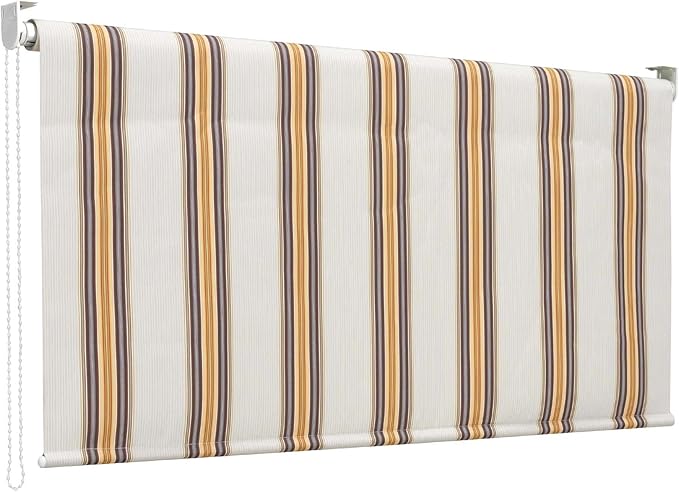 foto del prodotto tenda da sole a caduta 250x150 cm riga beige t1372025 c