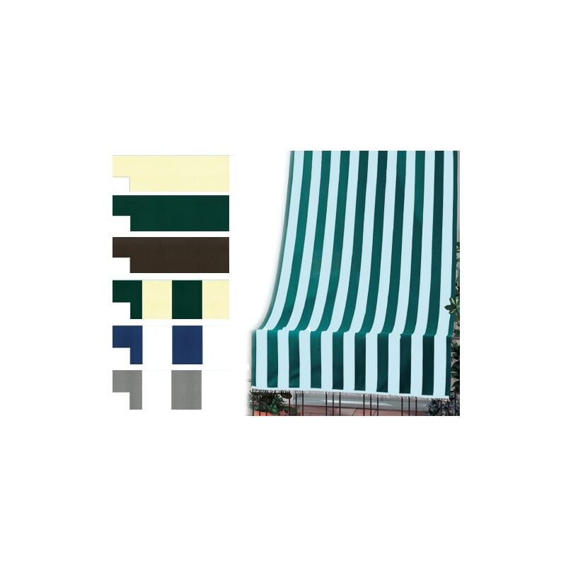 foto del prodotto tenda da sole a caduta in poliestere 140x250 cm da balcone 140x250 cm blue