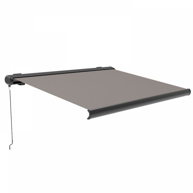 foto del prodotto tenda da sole box integrale 2,5x2m alluminio talpa