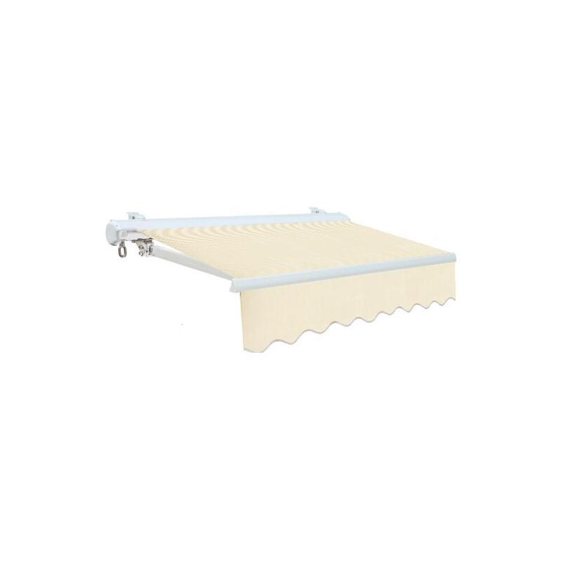 foto del prodotto tenda da sole cassonata c bracci 3x2,5mt ecru maurer cl. 2 