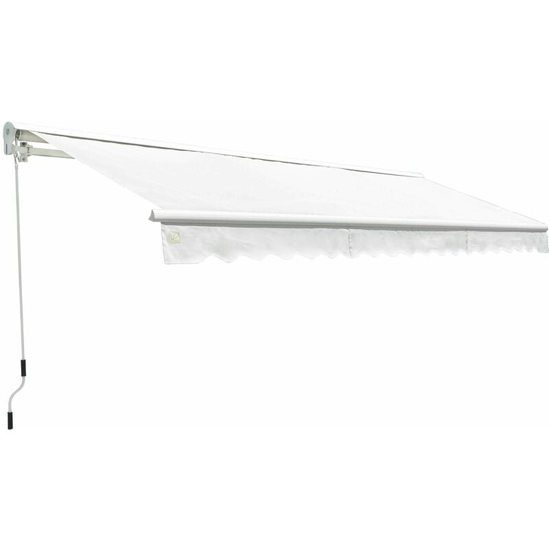 foto del prodotto tenda da sole motorizzata 4,5x3m tessuto poliestere kraus lavanda ecr 