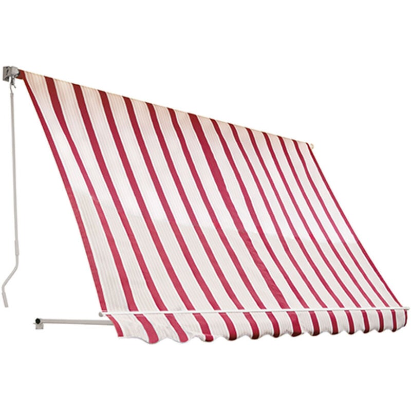 foto del prodotto tenda da sole per balcone a caduta eco sangiorgio formato 3 x 2.50 m colore rigato beige