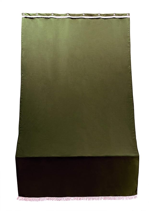 foto del prodotto tenda da sole per porta con anelli 300x140 cm marrone t1372911 g