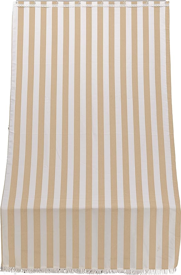 foto del prodotto tenda da sole per porta con anelli 300x140 cm riga beige t1372911 c