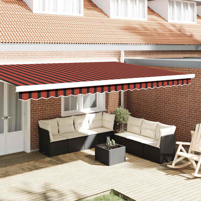 foto del prodotto tenda da sole per telaio da 5 m multicolore 4.8x0.2 m vidaxl