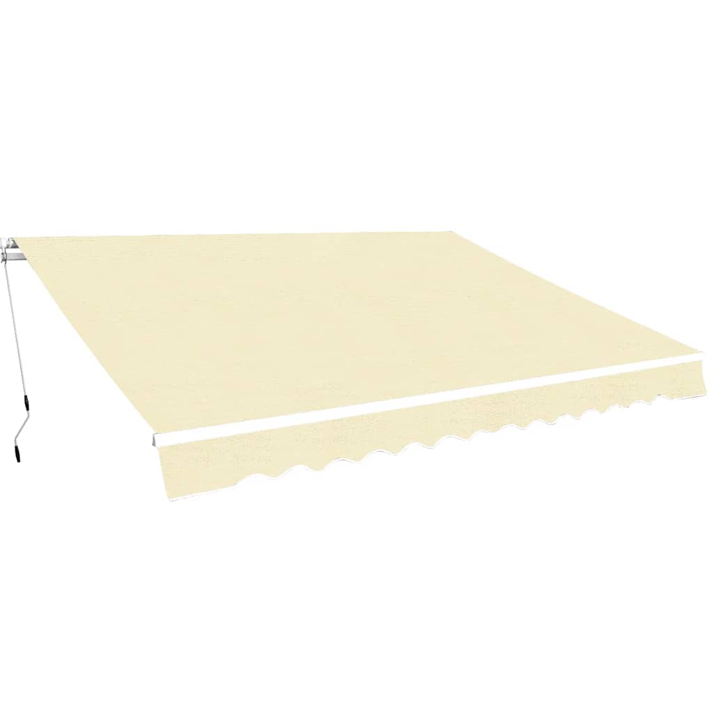 foto del prodotto tenda da sole pieghevole manuale 400 cm crema